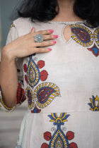 Katha Chitra — Hand Block Kalamkari Cotton Dress
