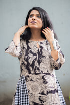 Yatra — Hand Block Kalamkari Cotton Dress