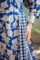 Meghna — Hand Block Kalamkari Cotton Dress
