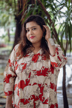Tussari Tales Silk Dress