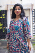 Rani Hand Block Kalamkari Kurta