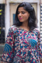 Rani Hand Block Kalamkari Kurta