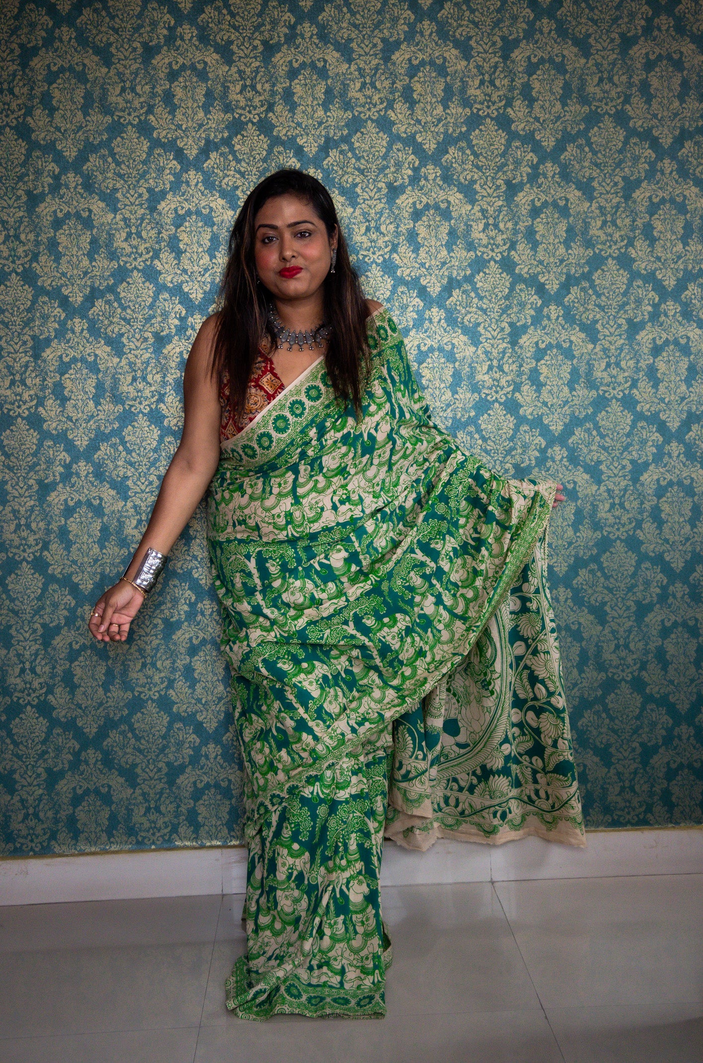 Green Nataraj Saree