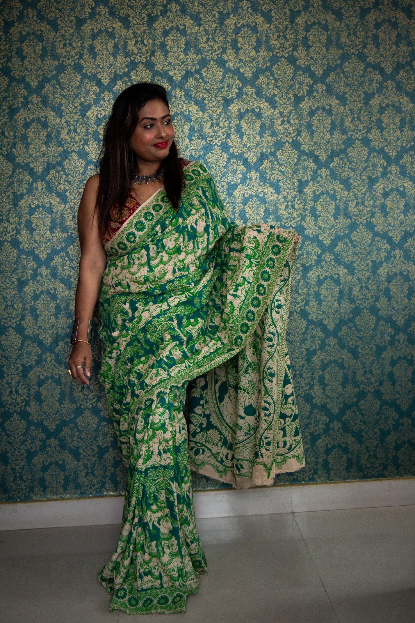 Green Nataraj Saree