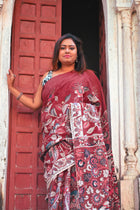 Sarika Kalamkari Saree - Uttariya