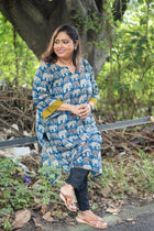 Airavat Silk Kalamkari Kurta