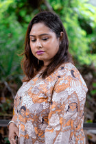 Leela Silk Kalamkari Kurta