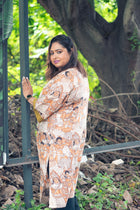 Leela Silk Kalamkari Kurta
