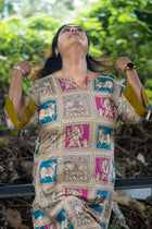Nandini Silk Kalamkari Kurta