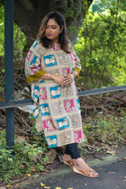 Nandini Silk Kalamkari Kurta