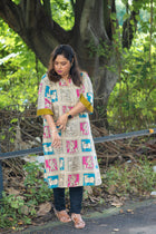 Nandini Silk Kalamkari Kurta