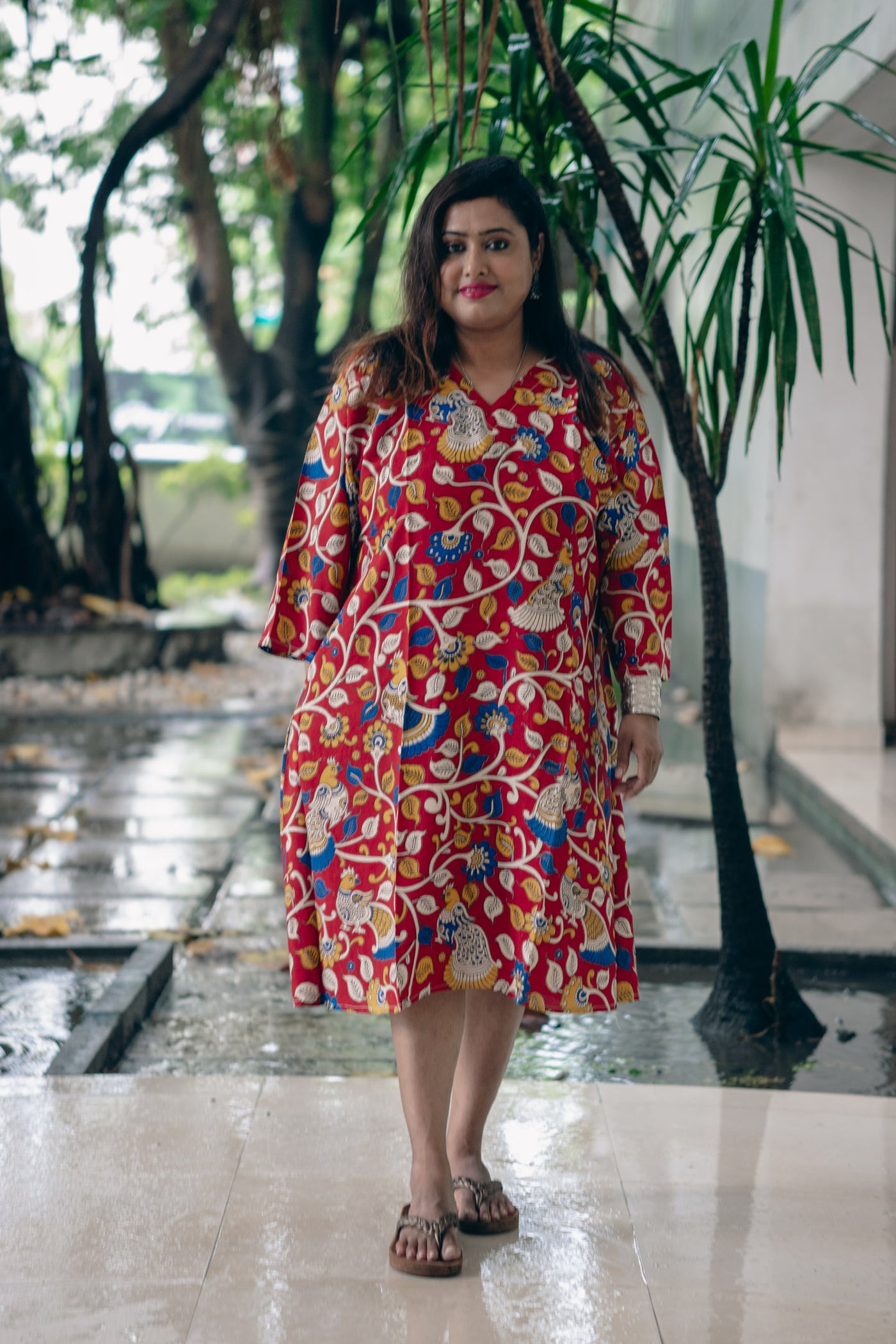 Chitrarekha Silk Dress