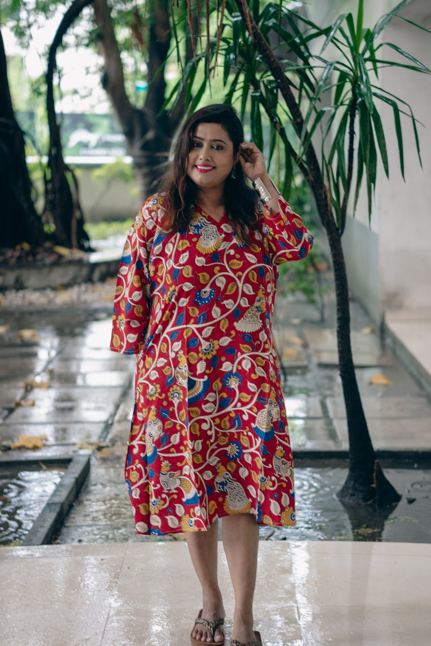 Chitrarekha Silk Dress