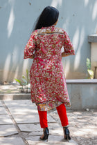 Kalamkari Designer  Kurti - Uttariya