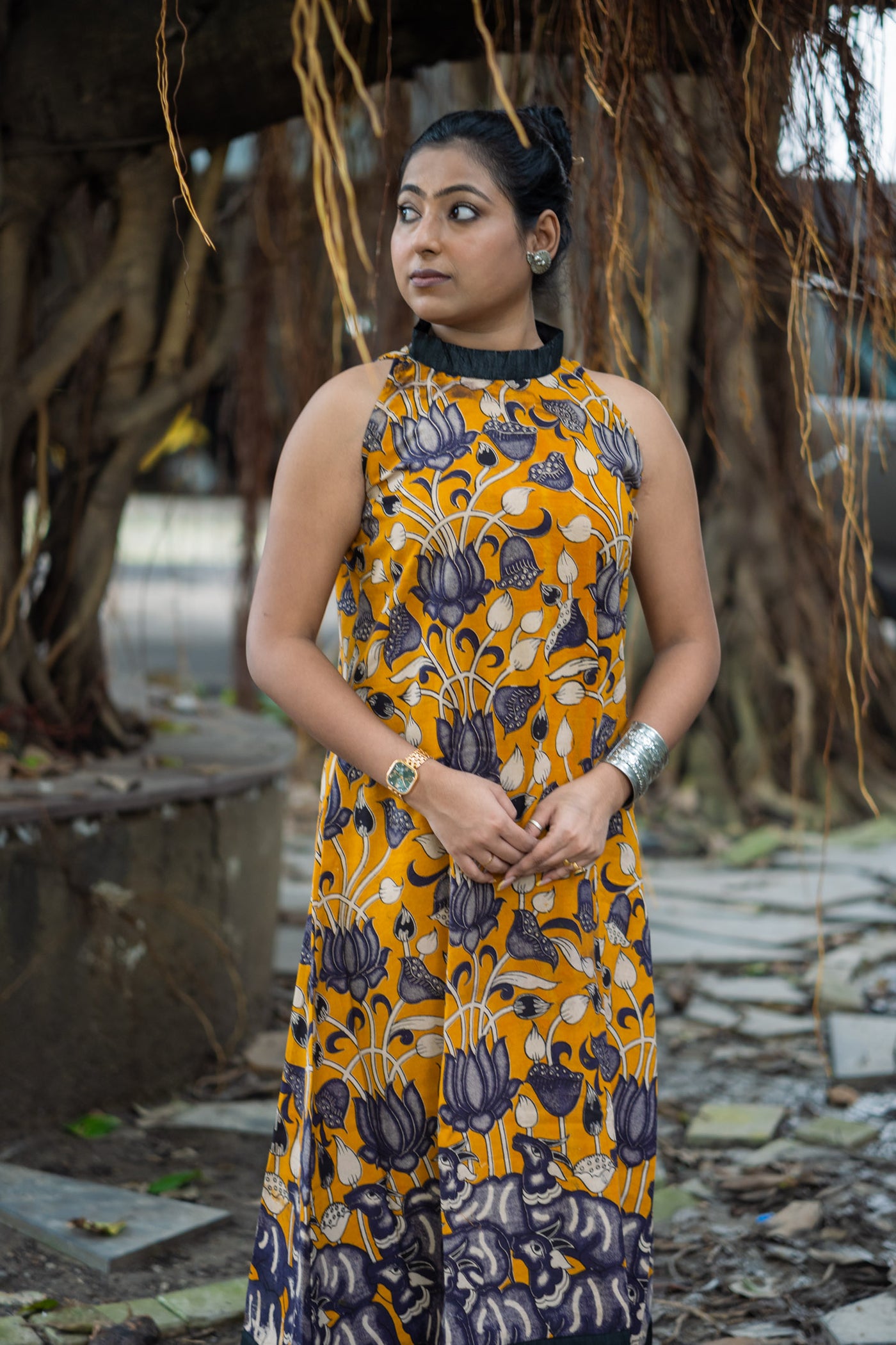 Godhavi Halter Dress