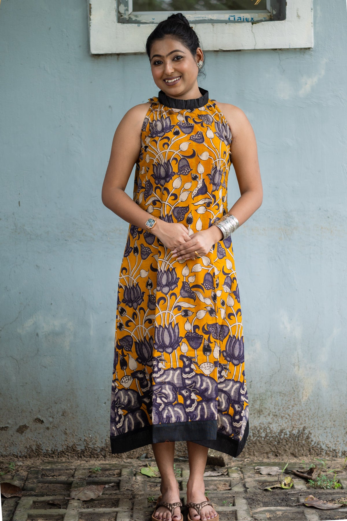 Godhavi Halter Dress