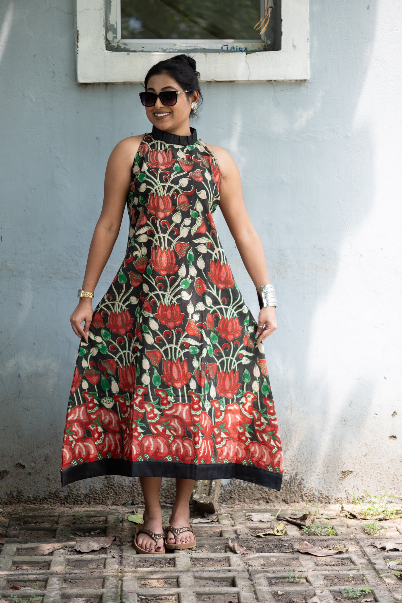 Karabi Halter Dress