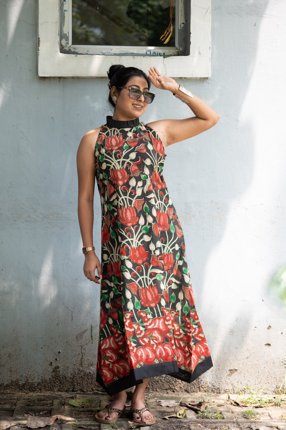 Karabi Halter Dress