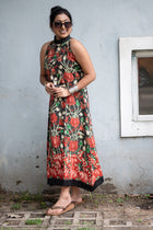 Karabi Halter Dress