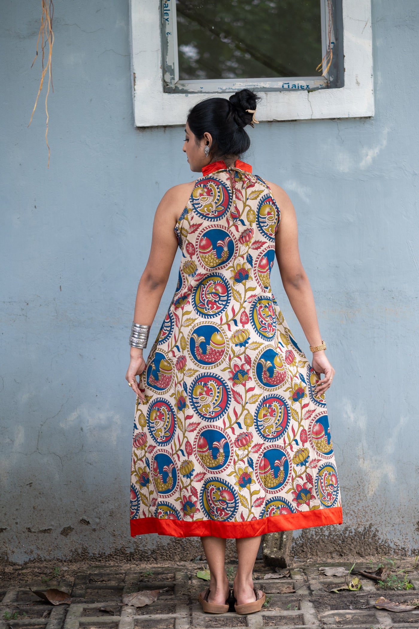 Neel Kamal Halter Dress