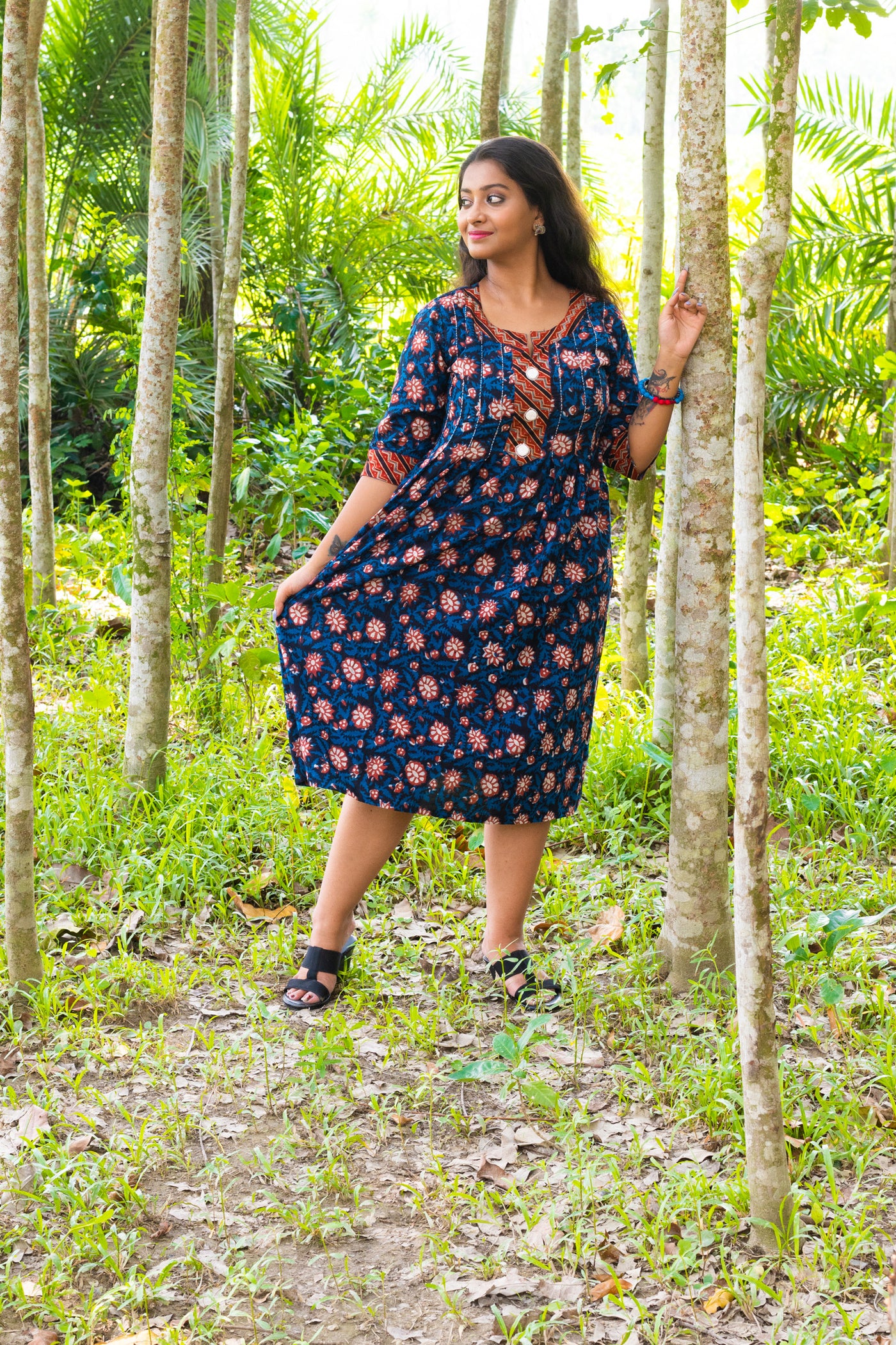 Karigar Charm Handwoven  Kurti - Uttariya