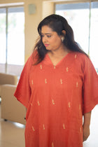 Mrittika — Embroidered Linen Dress