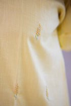 Dipta Embroidered Linen Dress - Uttariya