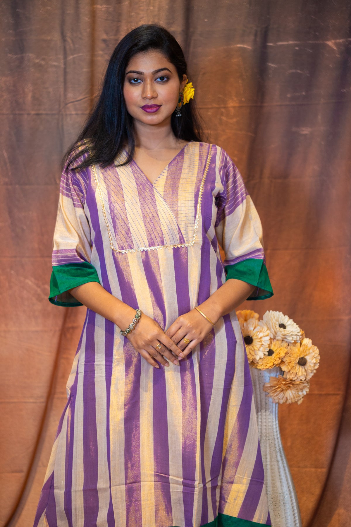Ramola Dress - Uttariya