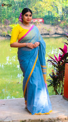 Slate Madhu Saree - Uttariya