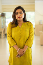 Haimanti Handwoven Cotton Kurta