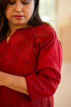 Raktim Handwoven Cotton Kurta