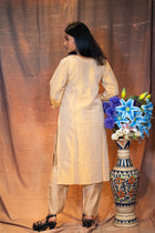 Shubhra Nakshi Kantha Kurta Set