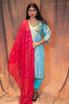 Golapi Mahi Kurta set