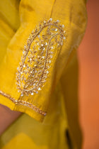 Holud Zardosi Chanderi Kurta Set