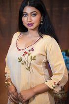 Shubhra Nakshi Kantha Kurta Set