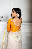 Golden Elegance Regal Zardosi Blouse - Uttariya