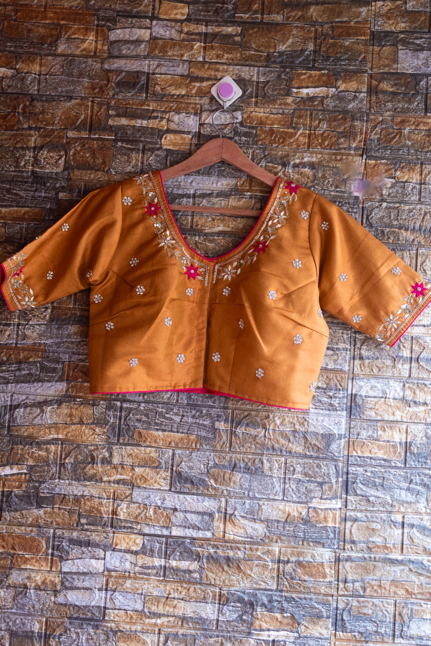 Royal Radiance Zardosi Blouse - Uttariya
