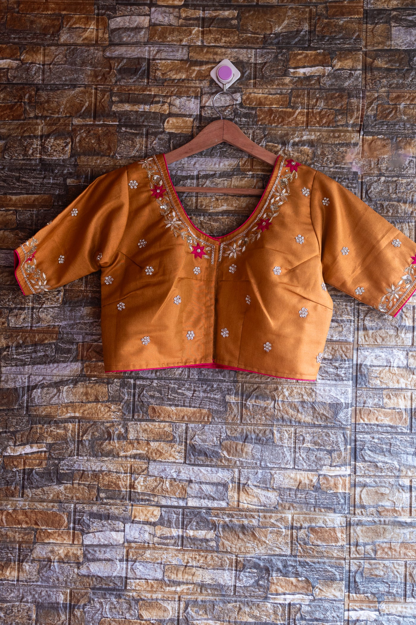 Royal Radiance Zardosi Blouse - Uttariya