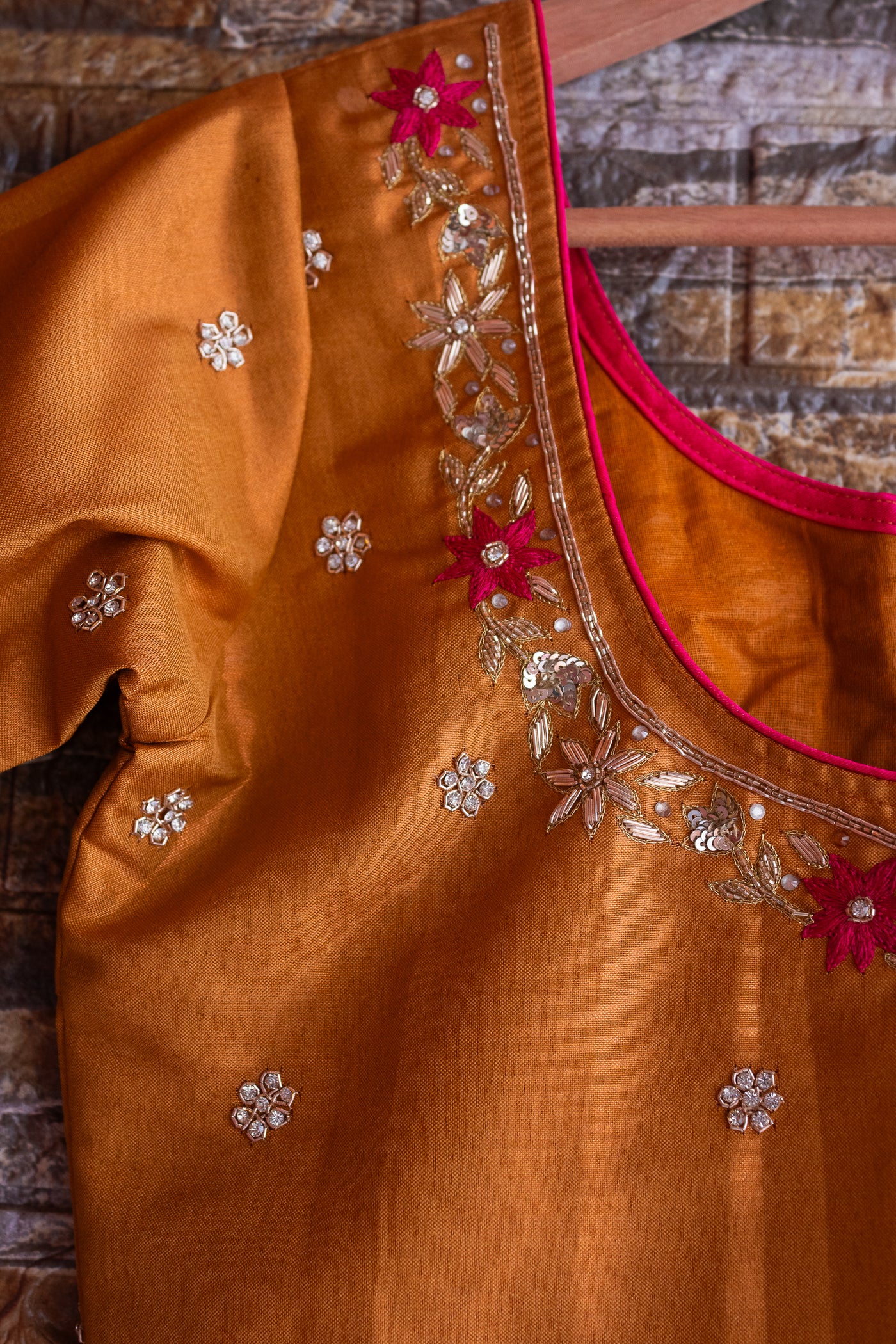 Royal Radiance Zardosi Blouse - Uttariya
