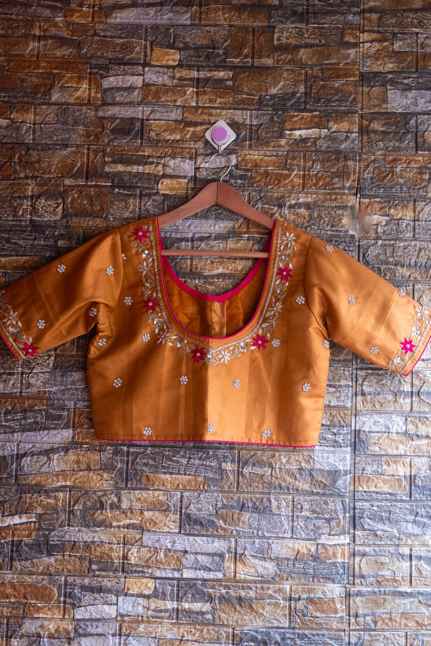Royal Radiance Zardosi Blouse - Uttariya