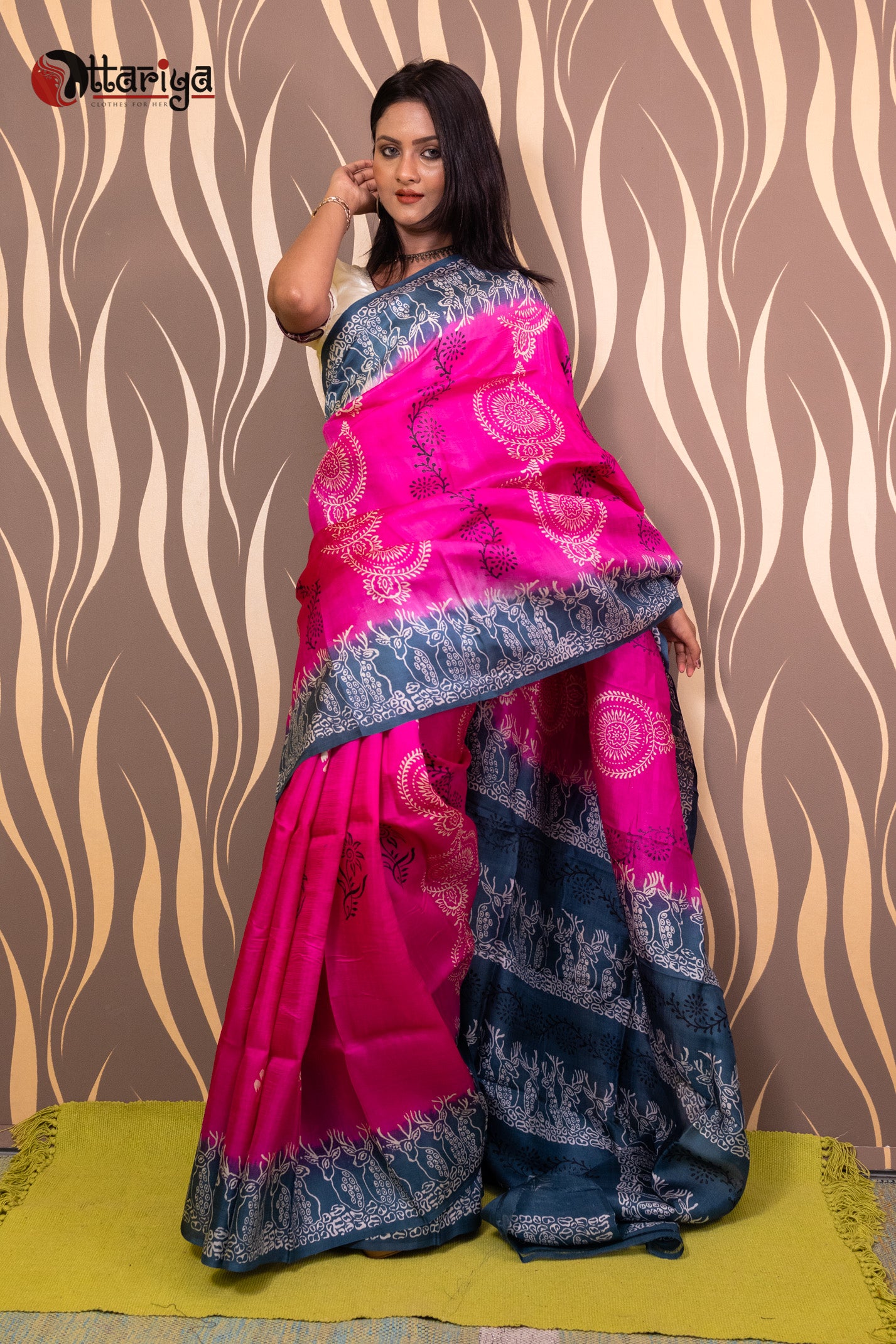 Pure Silk Saree (S0704) | Palkhi