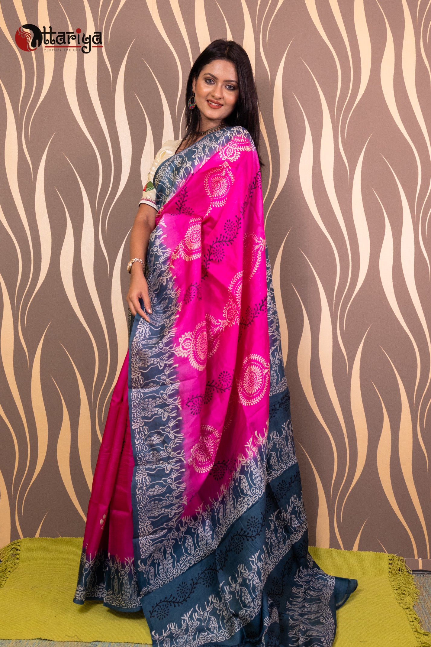 Buy Peshwai Paithani Pure Silk Sarees at Best Price - Nishalika