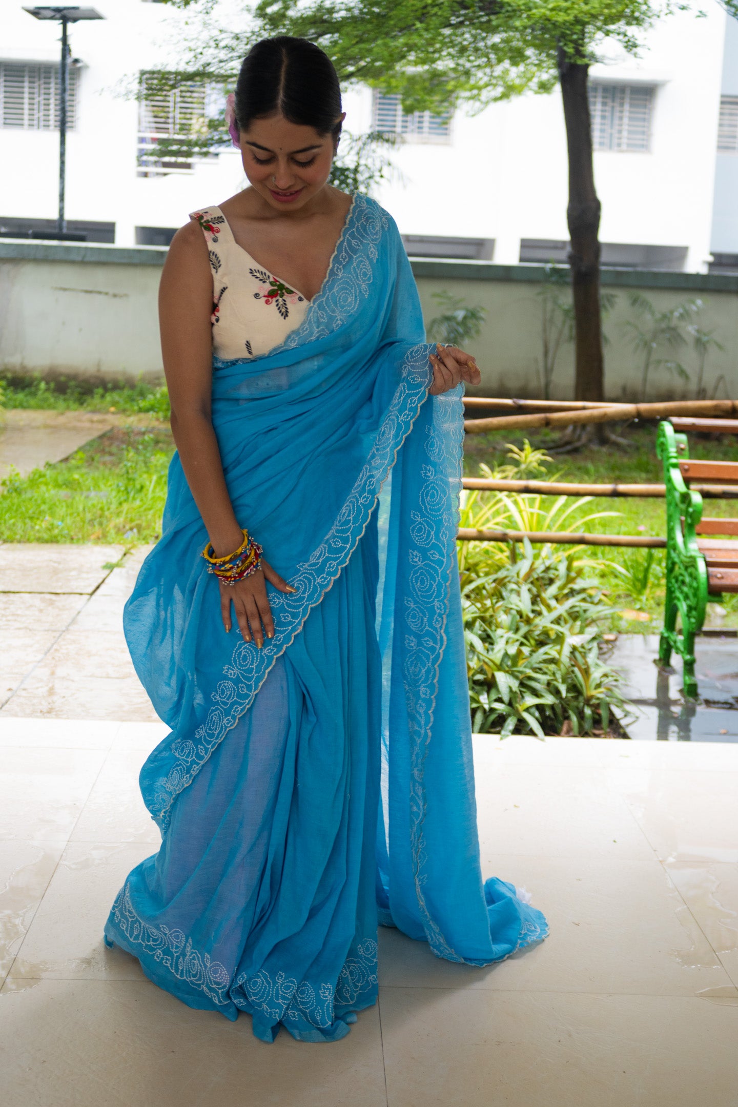 Akashi Rose Saree