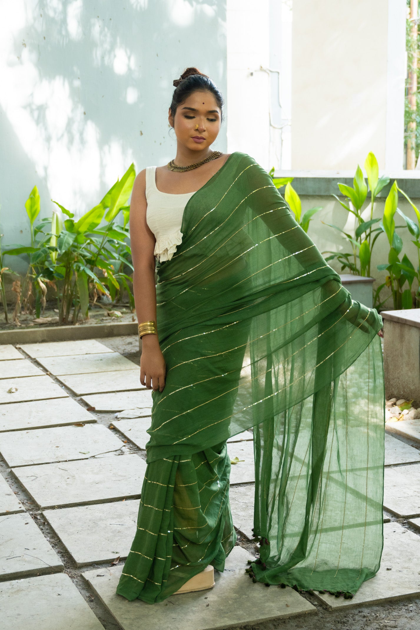 Forest  Sitara Saree