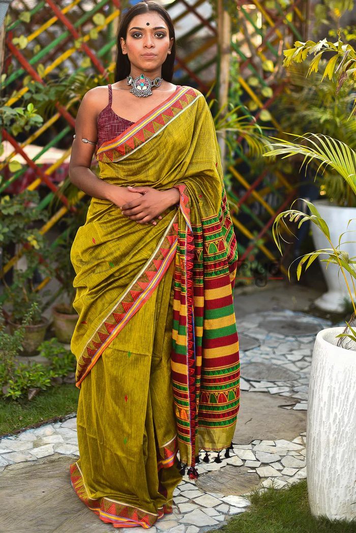 Dongria Vrinda Enchant Saree