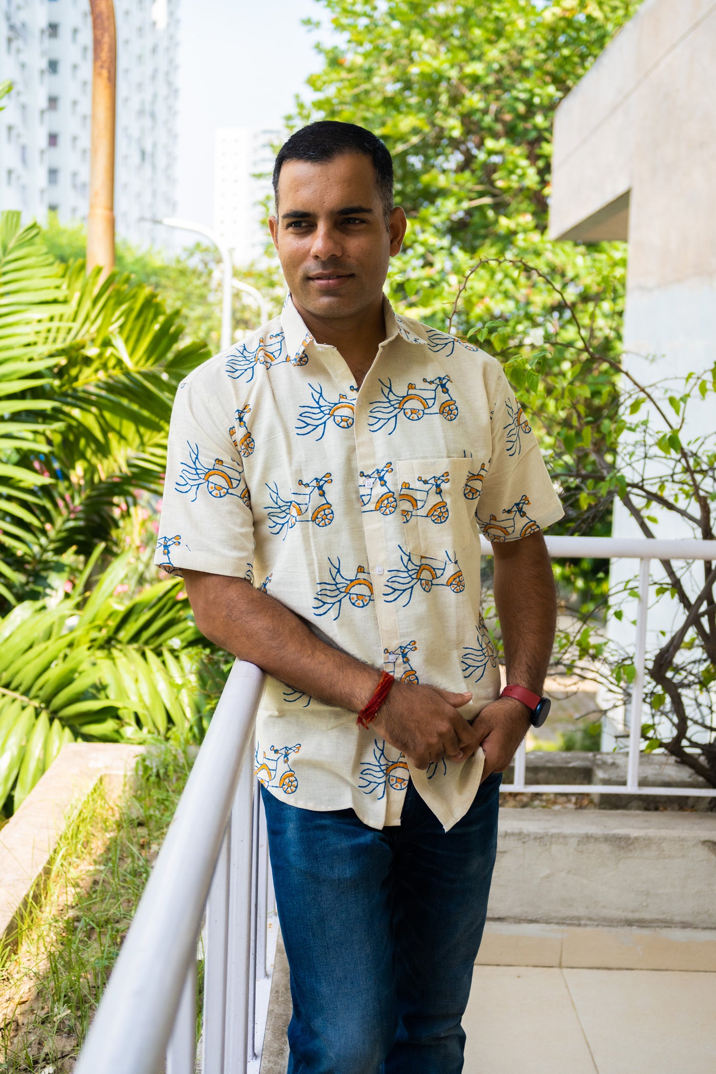 Khadi Cycle shirt - Uttariya