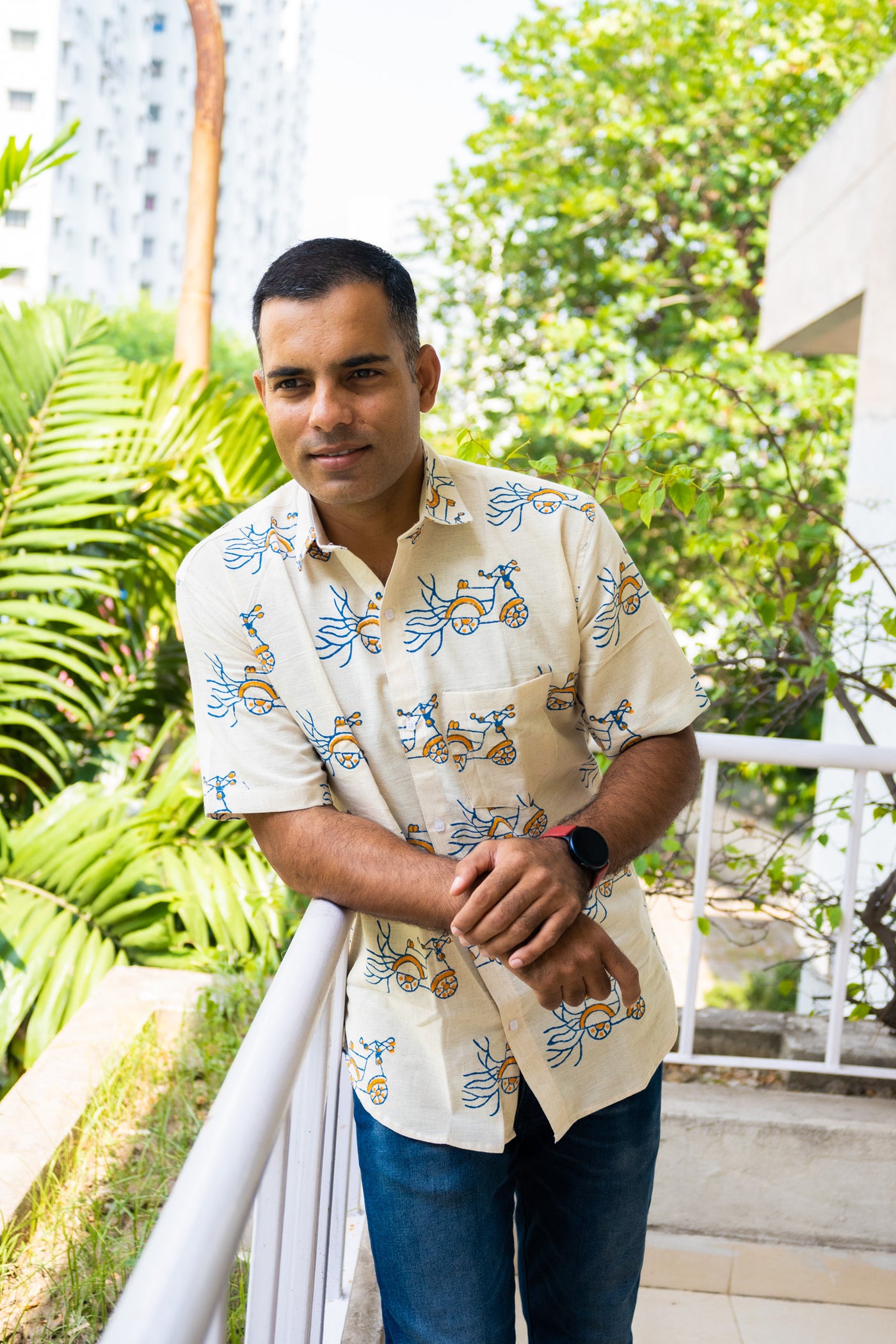 Khadi Cycle shirt - Uttariya