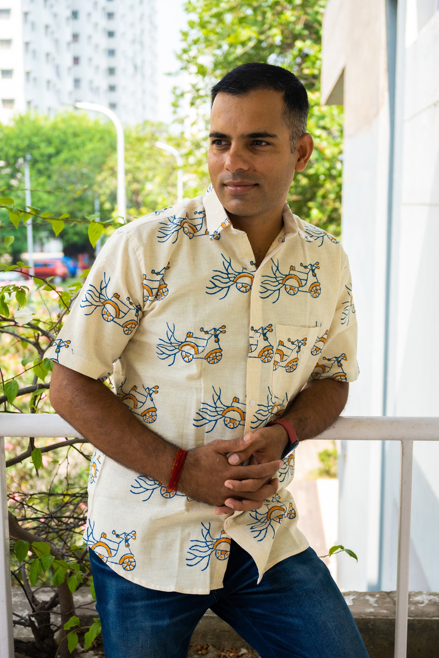 Khadi Cycle shirt - Uttariya