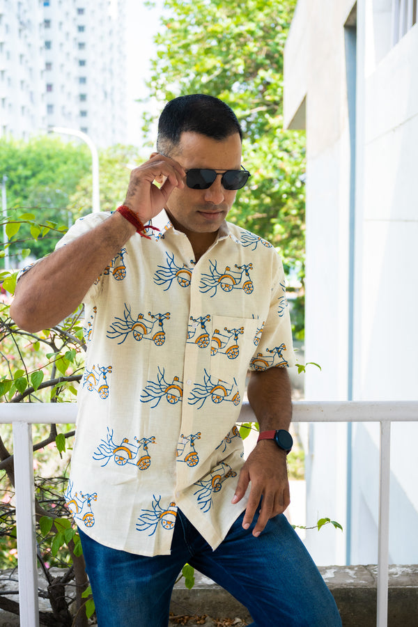 Khadi Cycle shirt - Uttariya