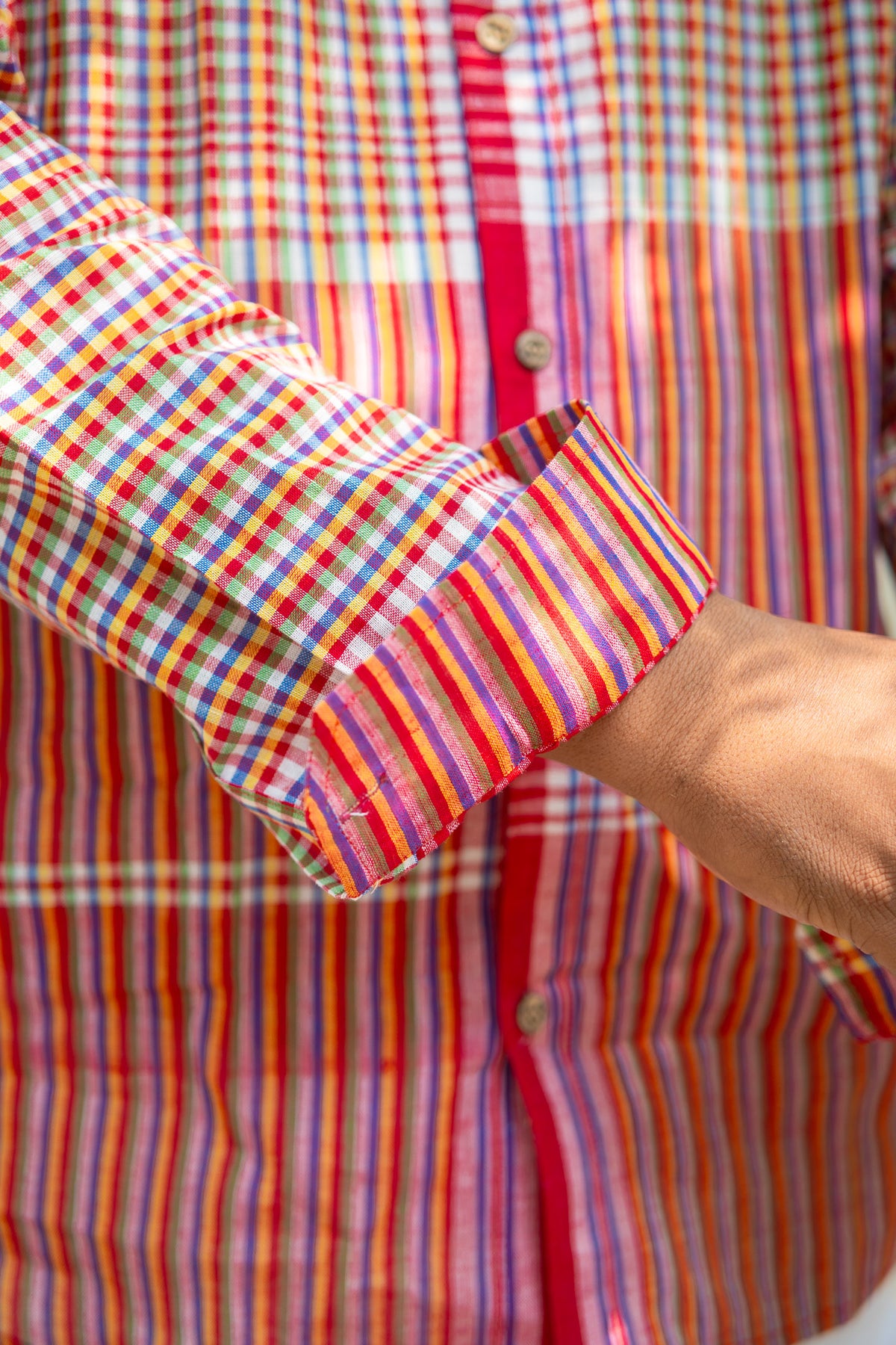 Gamcha Check Shirt — Rangmanch